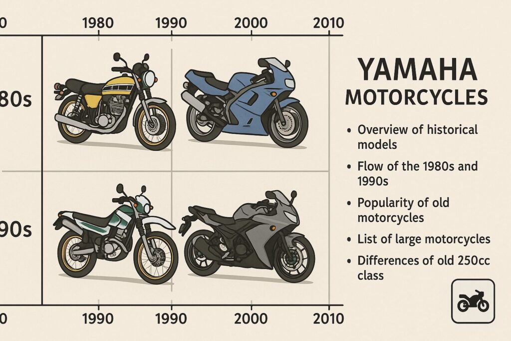 ヤマハのバイクの中で最高傑作はどれ？歴代名車を徹底比較完全ガイド