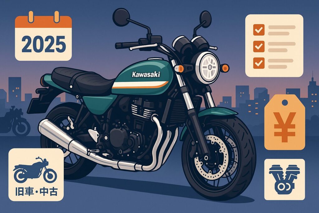 カワサキのバイク Z400RS導入時期と見積り術や賢い選び方